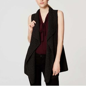 LOFT Ribbed Sweater Vest